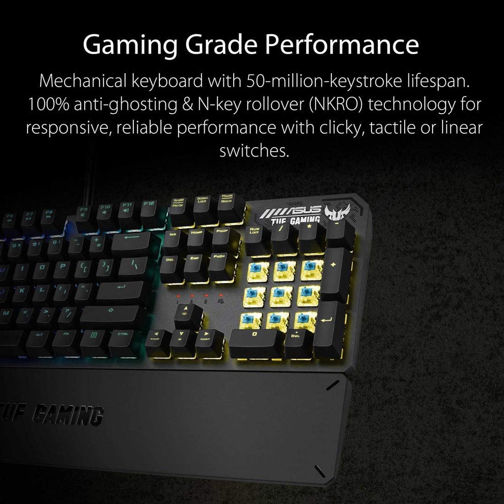 Asus TUF K3 RGB Mechanical Gaming Keyboard