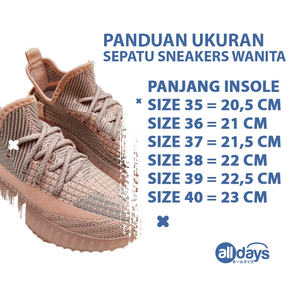 Alldays Sepatu Sneakers Sport Wanita 202 Size 35-40