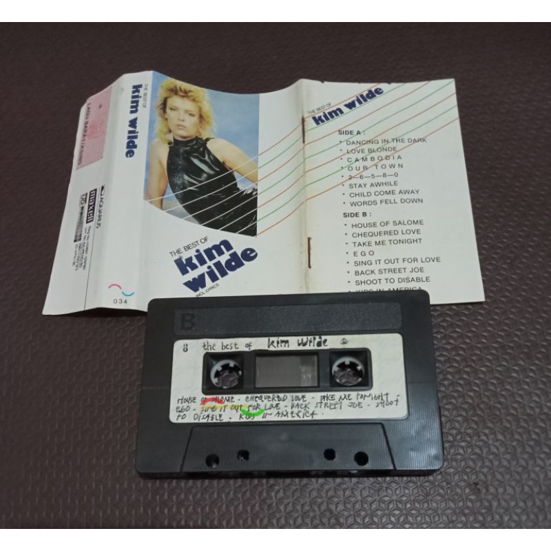 Kaset pita Kim Wilde - the best