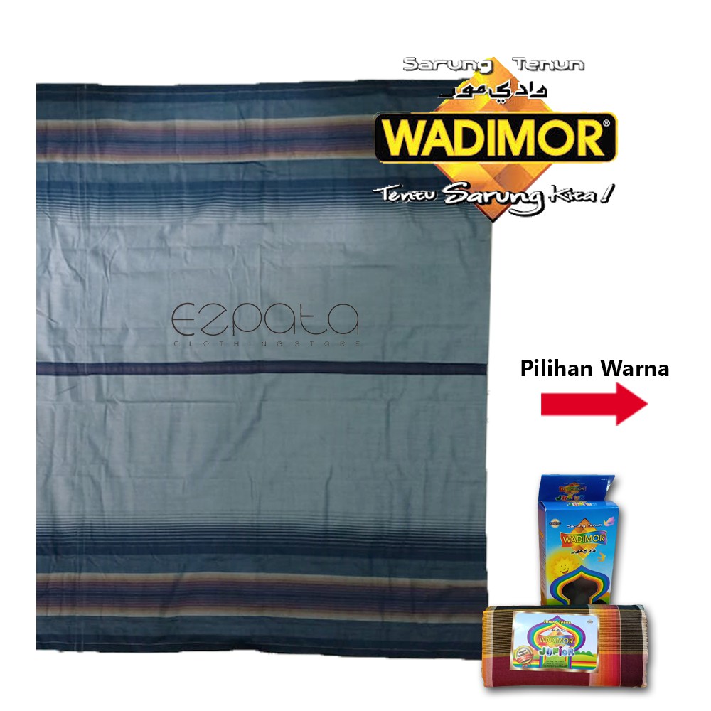 Sarung anak laki wadimor kids junior motif liris polos murah berkualitas usia 7-12 tahun