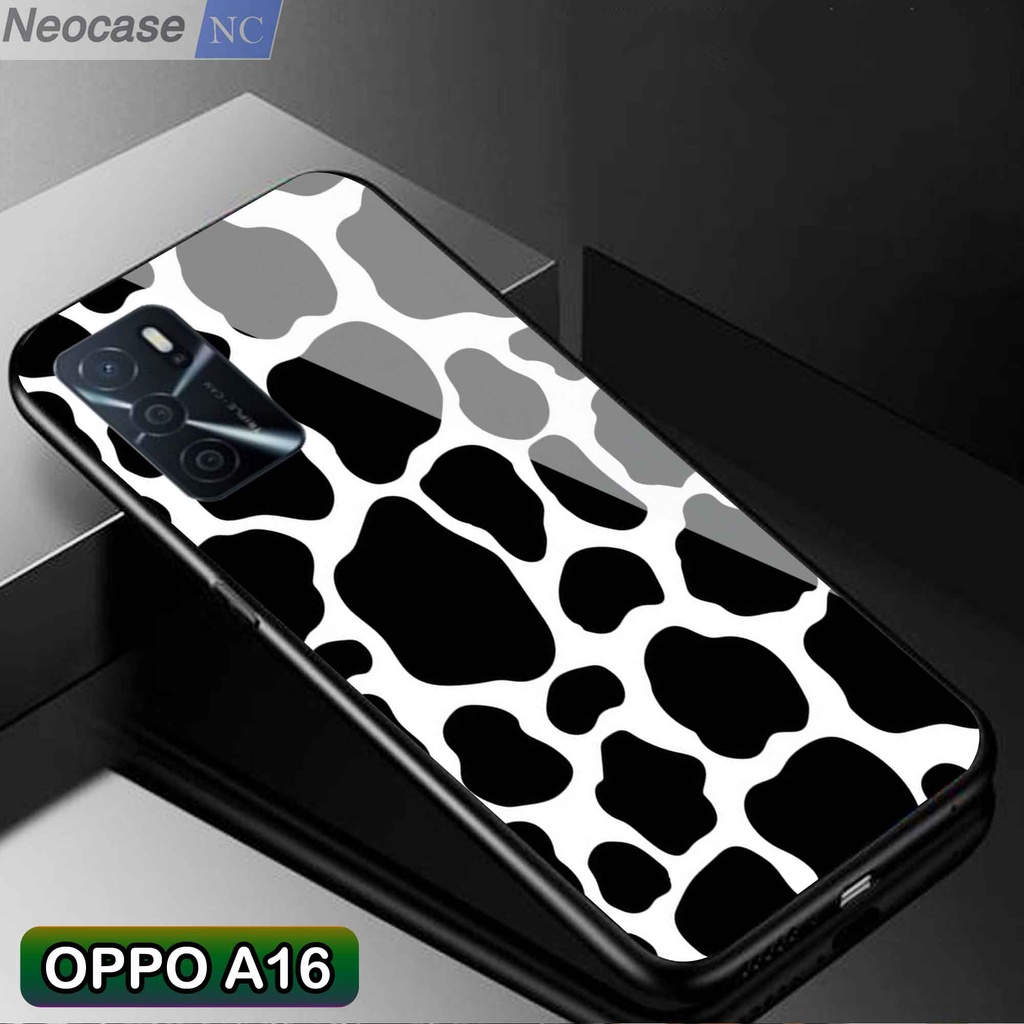[N53] Softcase Glass Kaca Oppo A16 A16S - Case Hp Oppo A16 A16S - Casing Hp Oppo A16 A16S
