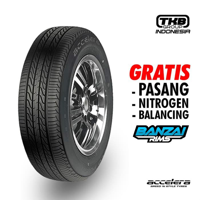 Ban Mobil 205/60 R16 ACCELERA ECO PLUSH 205 60 Untuk Velg Ring 16