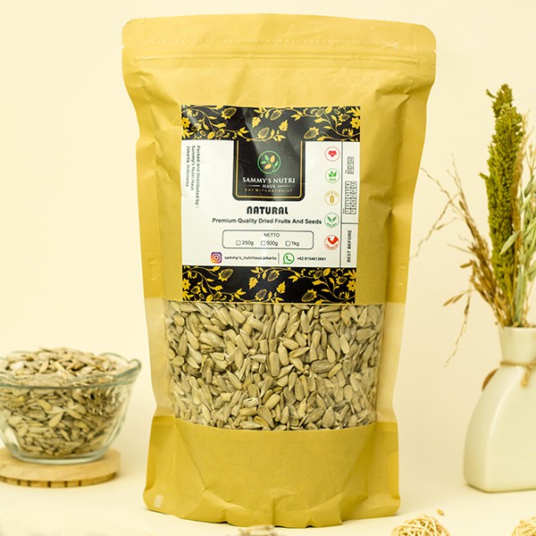 

1KG SUNFLOWER SEEDS / Biji matahari NATURAL RAW & ROASTED