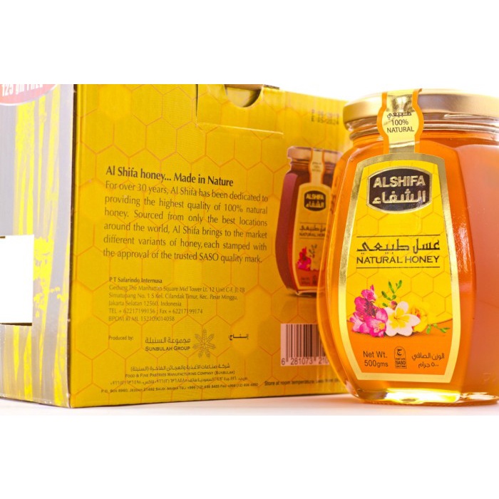 

Ge6012Gtb Madu Arab Al Shifa / Alshifa / Al- Shifa Paket 500 Gr Free 125 Gr Asli Ds501Ghg