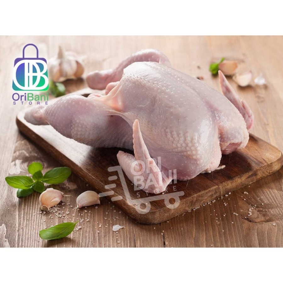 

Ayam Broiler Karkas Utuh 1kg - 1,2 kg