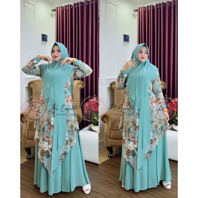 Terbaru Set syar'i AURORA vol. 7 Signature By iRna Gallery