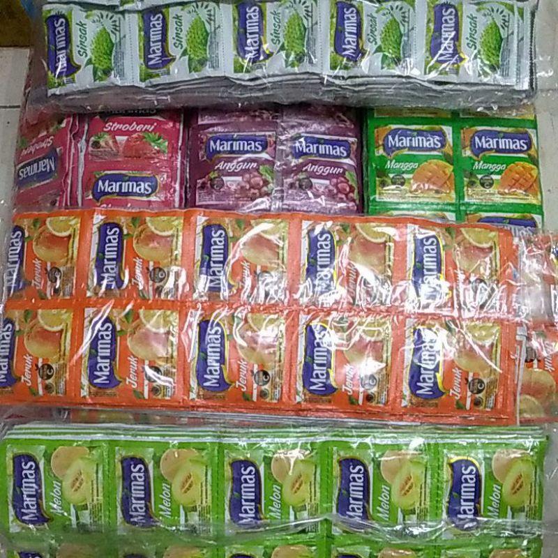 Marimas renceng 10 sachet ( 1 renceng )
