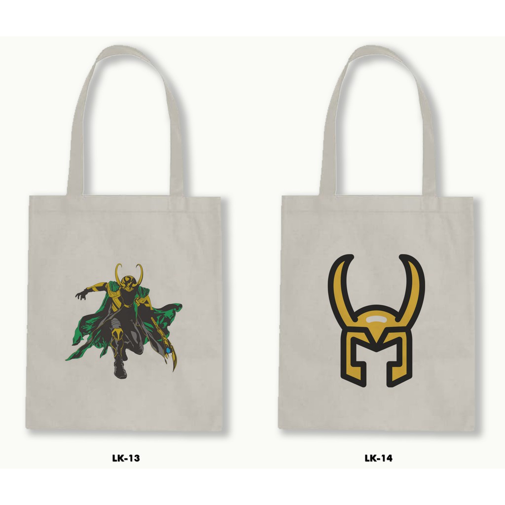TOTE BAG BLACU - LOKI .01