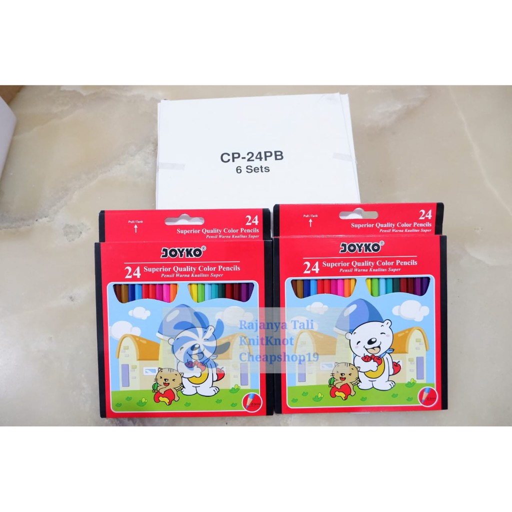 

Pensil Warna Joyko CP-24PB 24 warna CP24PB