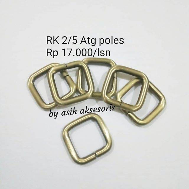 Ring kotak 2cm ATGPOLES ( RK 2/5 )