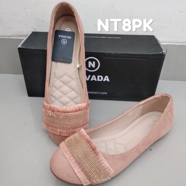  Sepatu  Flat flat shoes  NEVADA  Shopee Indonesia