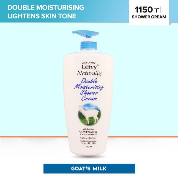 LEIVY SHOWER CREAM ( GOATS MILK ) PUMP 1150 ML @MJ