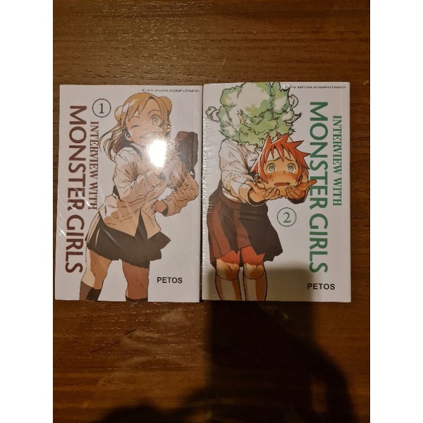 Komik Interview with Monster Girl set vol 1 dan 2 segel ori