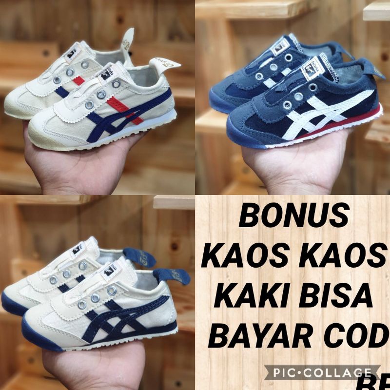Sepatu Anak Slip On Canvas tanpa tali Laki laki perempuan