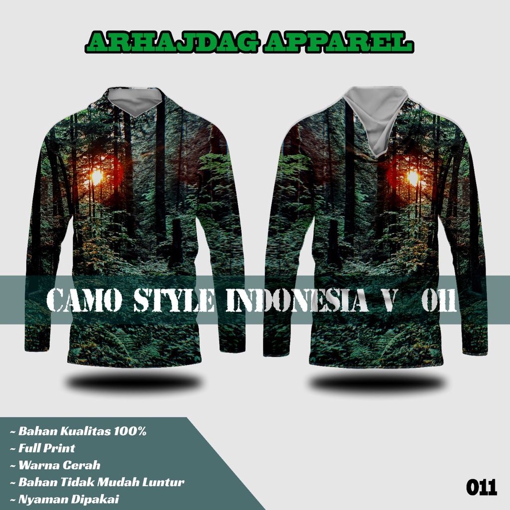 Baju Camo Kamuflase Berburu