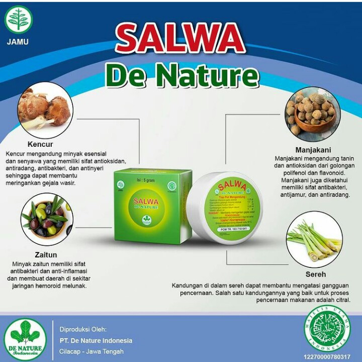 Salep Salwa Obat Wasir Ambeien Luar - Benjolan Wasir De Nature