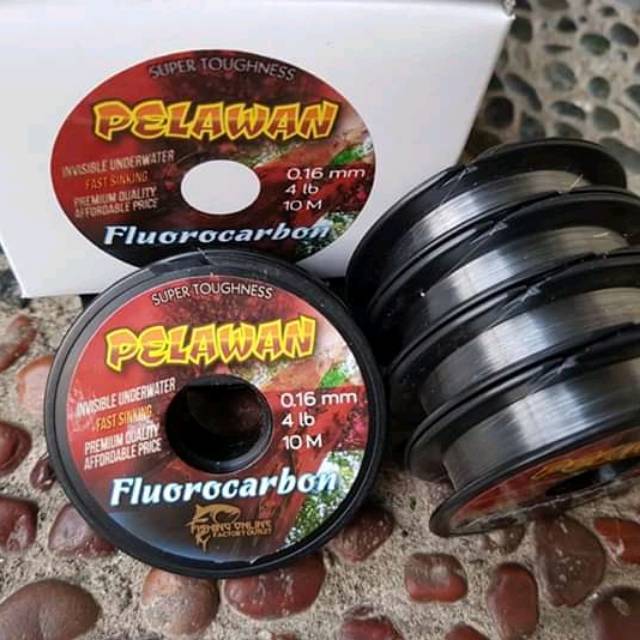 pelawan Fluorocarbon 4 lbs dan 5 lbs