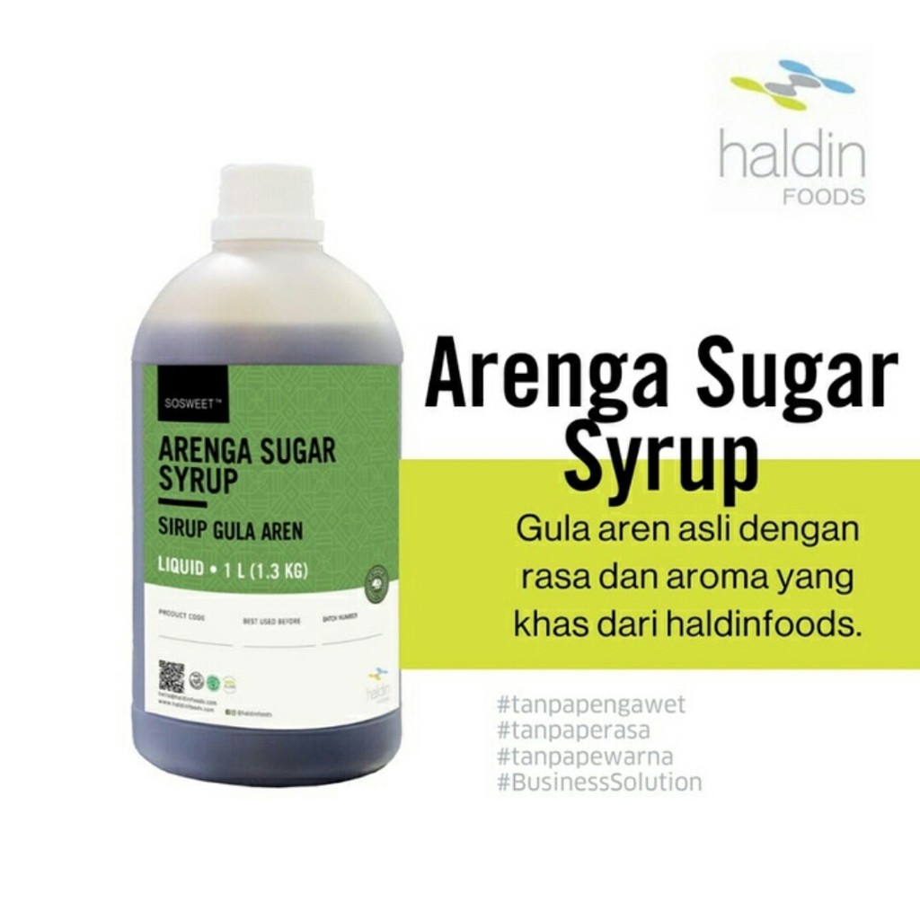 

ARENGA SUGAR SYRUP (Gula Aren Cair) Haldin Foods 1,3kg