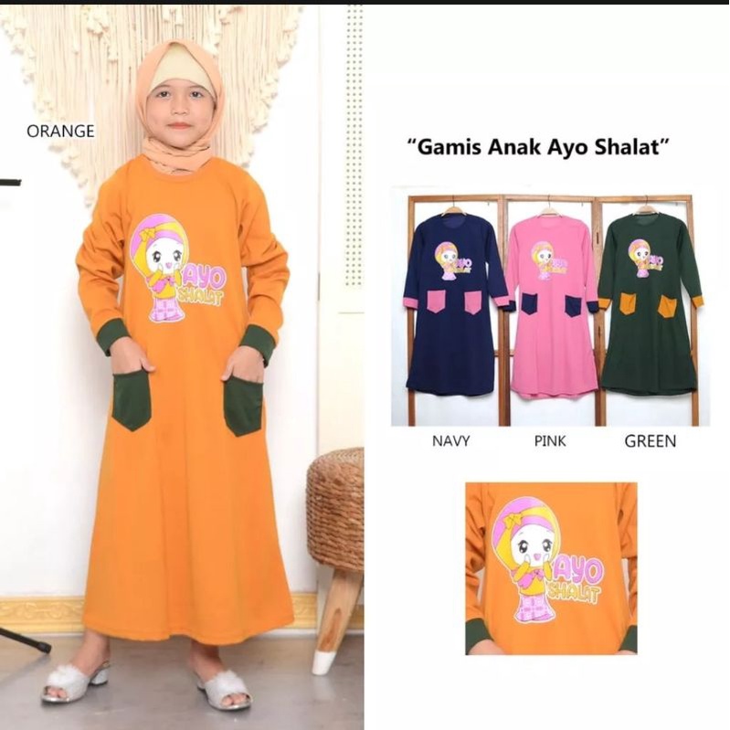 baju muslim anak perempuan