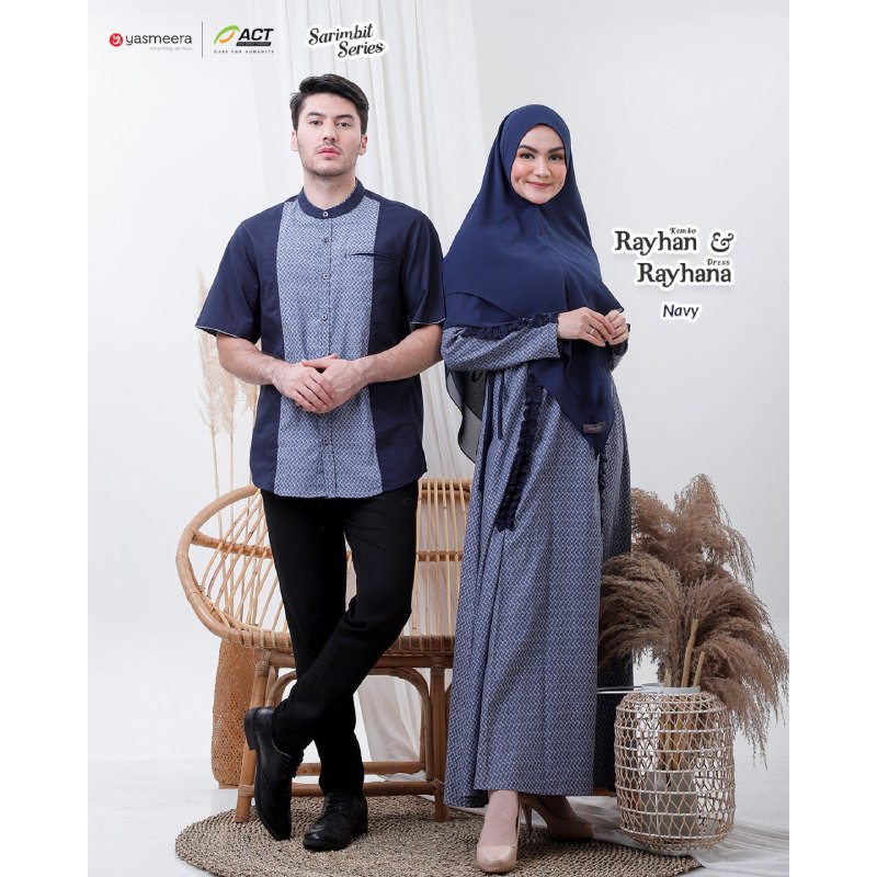 RAYHANA DRESS || Gamis Syari Original by YASMEERA