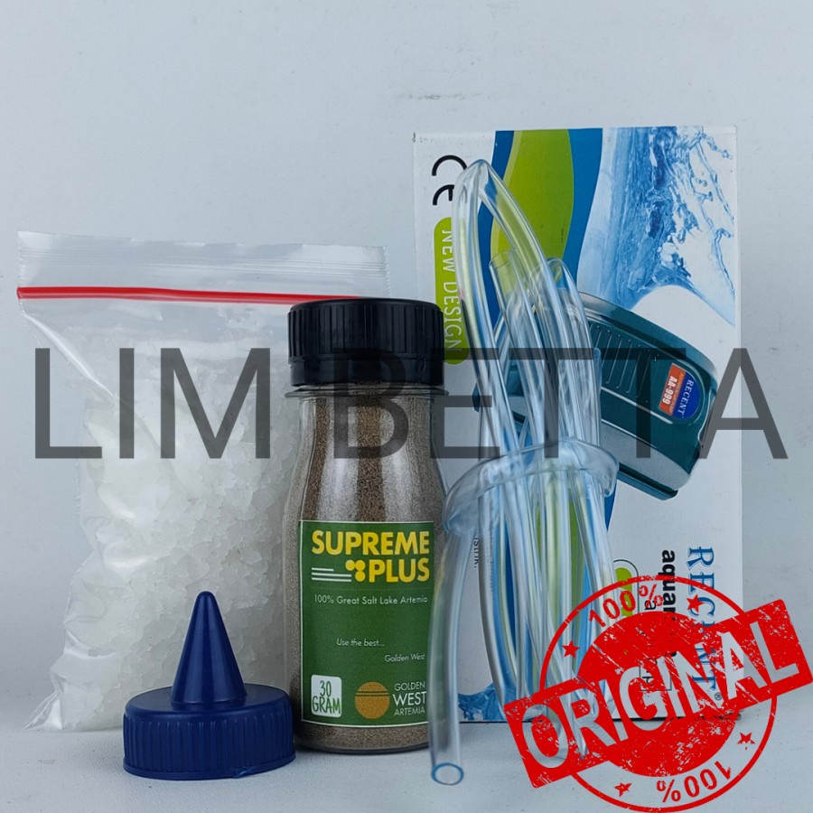 Paket Artemia Supreme 30gram + alat kultur