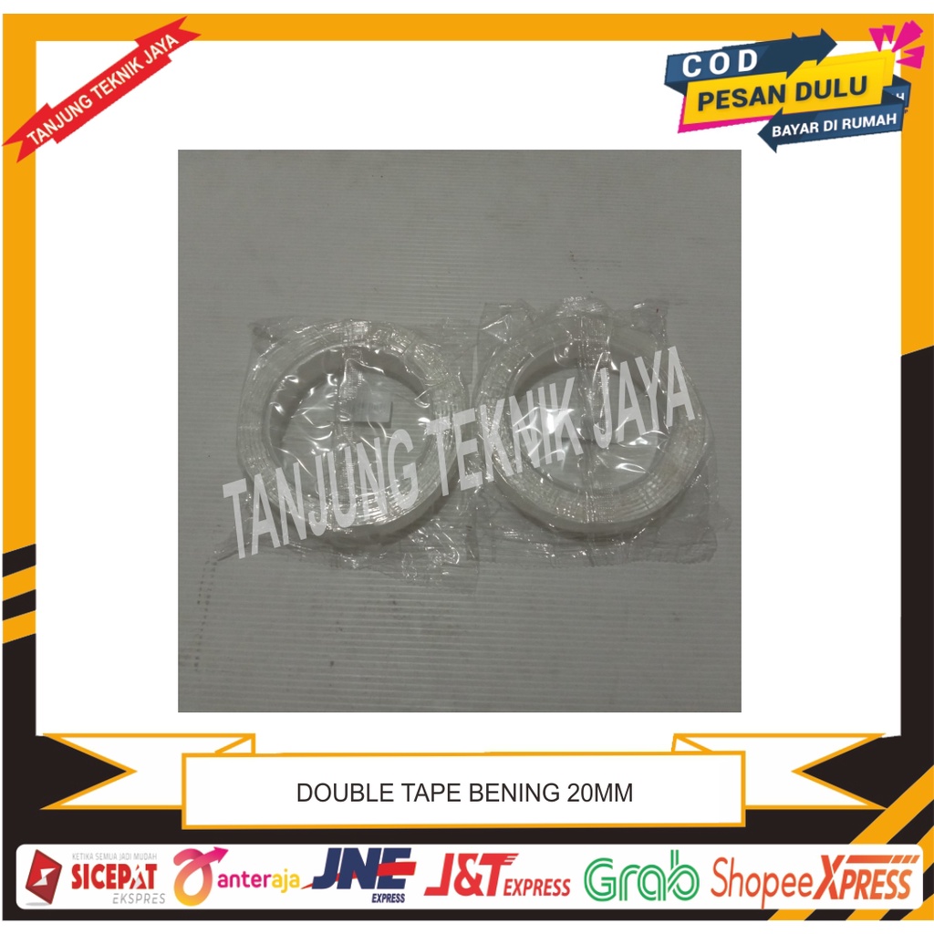 

DOUBLE TAPE MAGIC NANO GEL BENING TAHAN AIR 20MM X3 METER