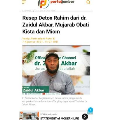 

TJJK Dr. ZAIDUL AKBAR DETOX RAHIM [PROMIL KISTA MIOM PCOS ENDOMETRIOSIS] • RAMUAN MILENIAL JSR Spesial Untuk Anda