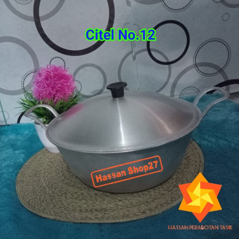 CITEL No. 12 Panci Katel liwet rebus goreng Panci Katel Khas Tasikmalaya Termurah