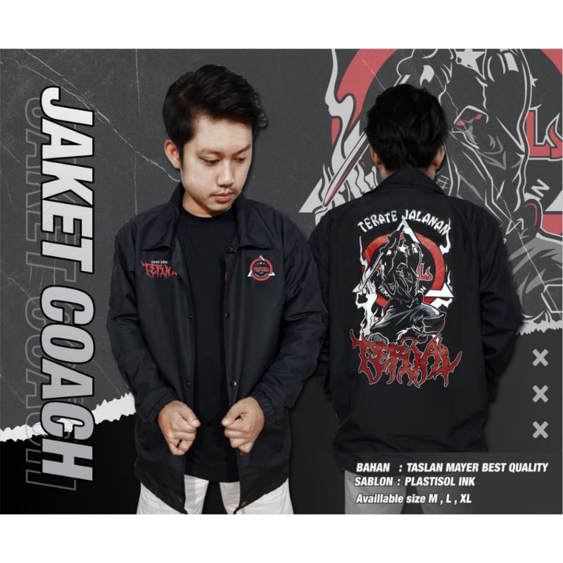 JAKET COACH JAKET TERJAL JAKET SHORENK JAKET PSHT TERATE