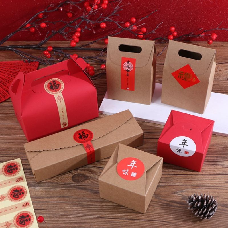 

Stiker Label Imlek Chinese New Year Fu Segel Makanan Sticker Packaging Hampers