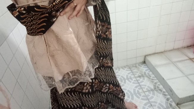 Maura Couple - Sania Ruffle Batik Couple Ori Ndoro Jowi Dnt Garansi Termurah Shopee - Batik Modern T