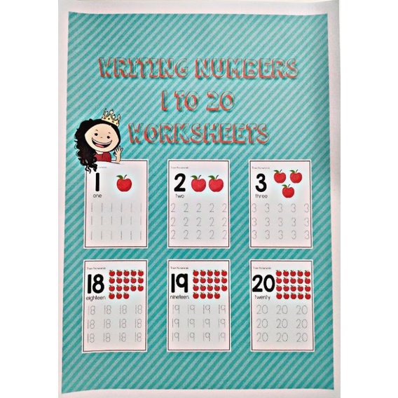 

Worksheet Belajar Anak Paud Alphabet dan number