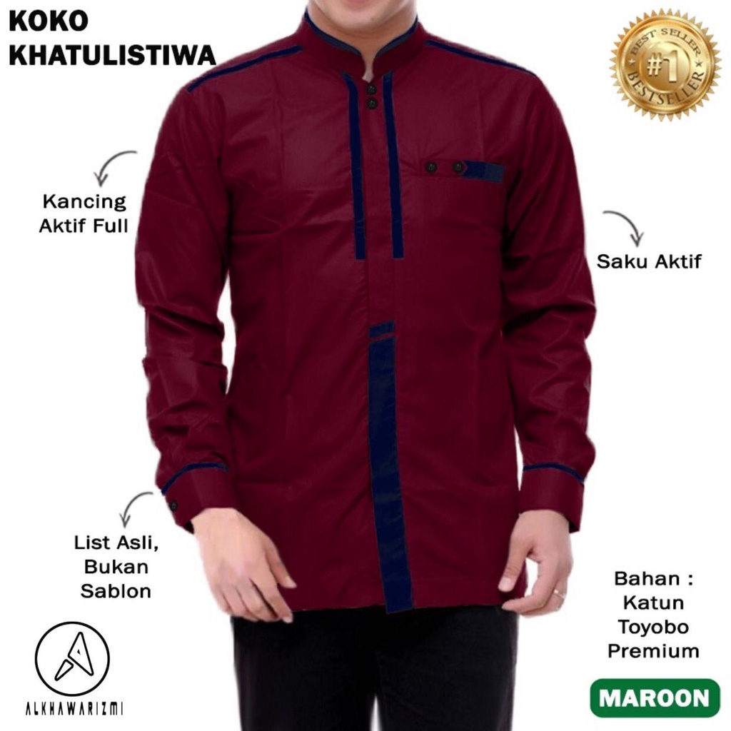 Baju Koko Pria SULTAN TOJIRO TOYOBO TERMURAH TERLARIS TERBARU