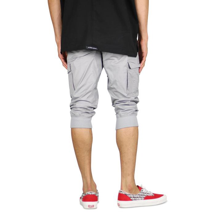 Hyperdenim Ella Cargo Short - Gray