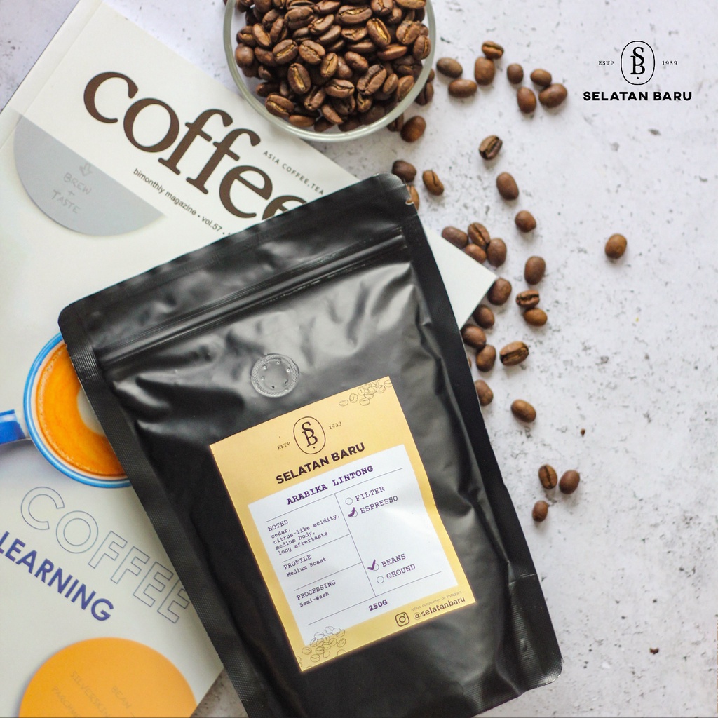 

KOPI BIJI ARABICA LINTONG 250GRAM
