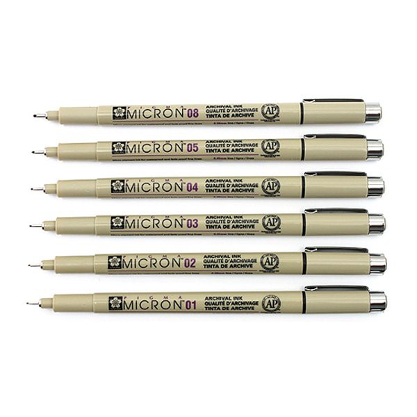 

Produk Eksklusif SAKURA Pigma Micron Pen / drawing pen merk mikron Limited
