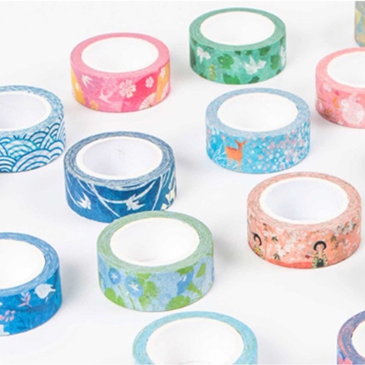

INFEEL ME Kyo Art Collection washi tape / Isolasi Masking Selotip
