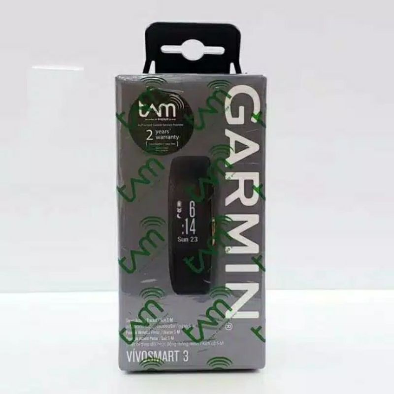 Garmin Vivosmart 3 Smartwatch Original Garansi Resmi TAM