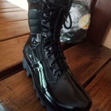 Sepatu PDL Polri Terbaru / Sepatu PDL Ciarmy Type C-42R Terbaru Original / Sepatu Pdl Boots Kulit