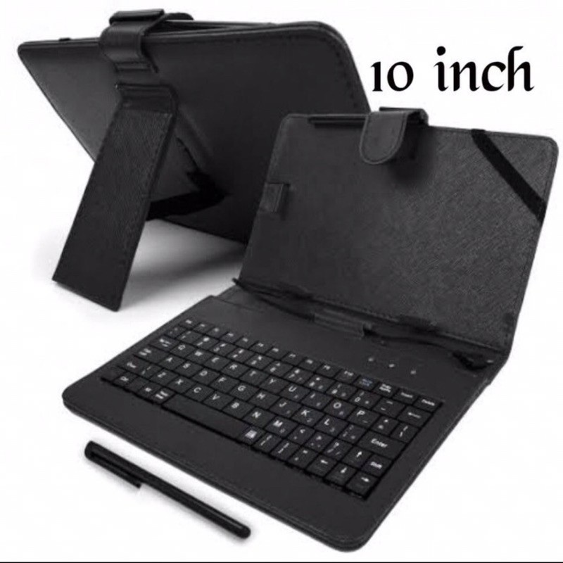 Keyboard case tablet 10” / Sarung tablet 10inch / Case keyboard tablet universal