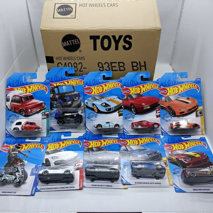 Hotwheels Reguler Lot B 2020 Box 