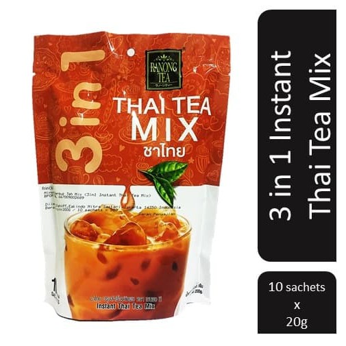 

Ranong Tea 3 In 1 Instant Thai Tea Mix - 10 Sachets - tth1315