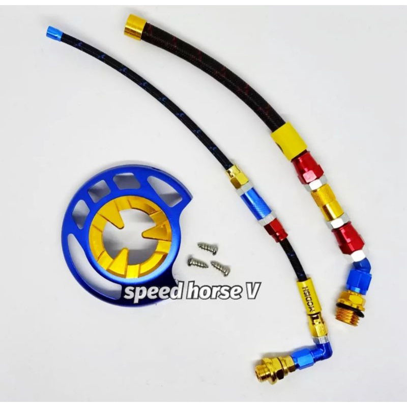 Paket 3in1 Selang garden+tutup oli selang+tutup kipas mio-beat-fino dll