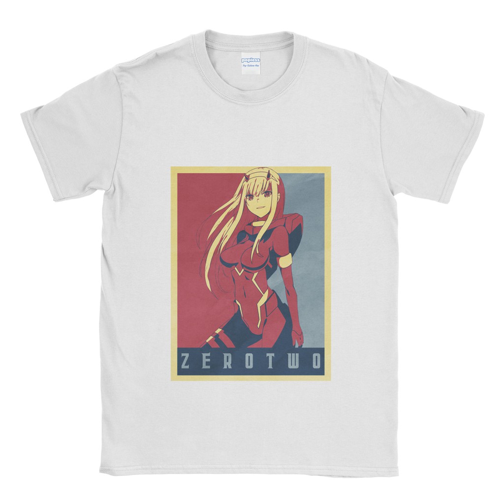 Baju Kaos Tshirt Darling In The Franxx Zero Two