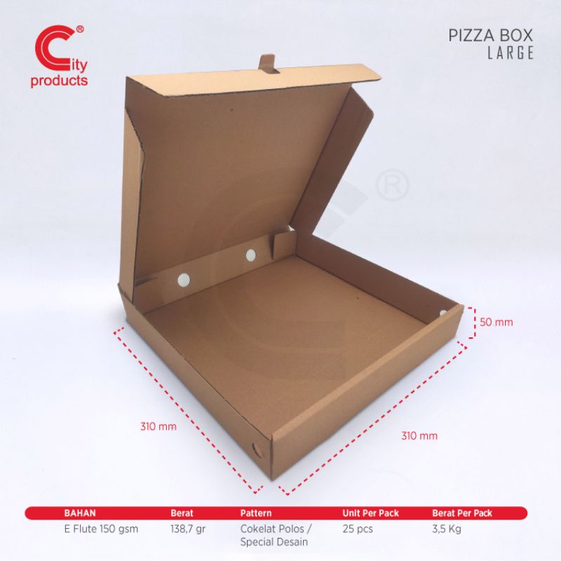 Box Pizza / Pizza Box Large