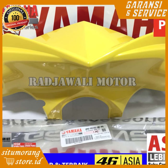 BATOK COVER DEPAN MIO M3 125 KUNING ASLI ORIGINAL YAMAHA