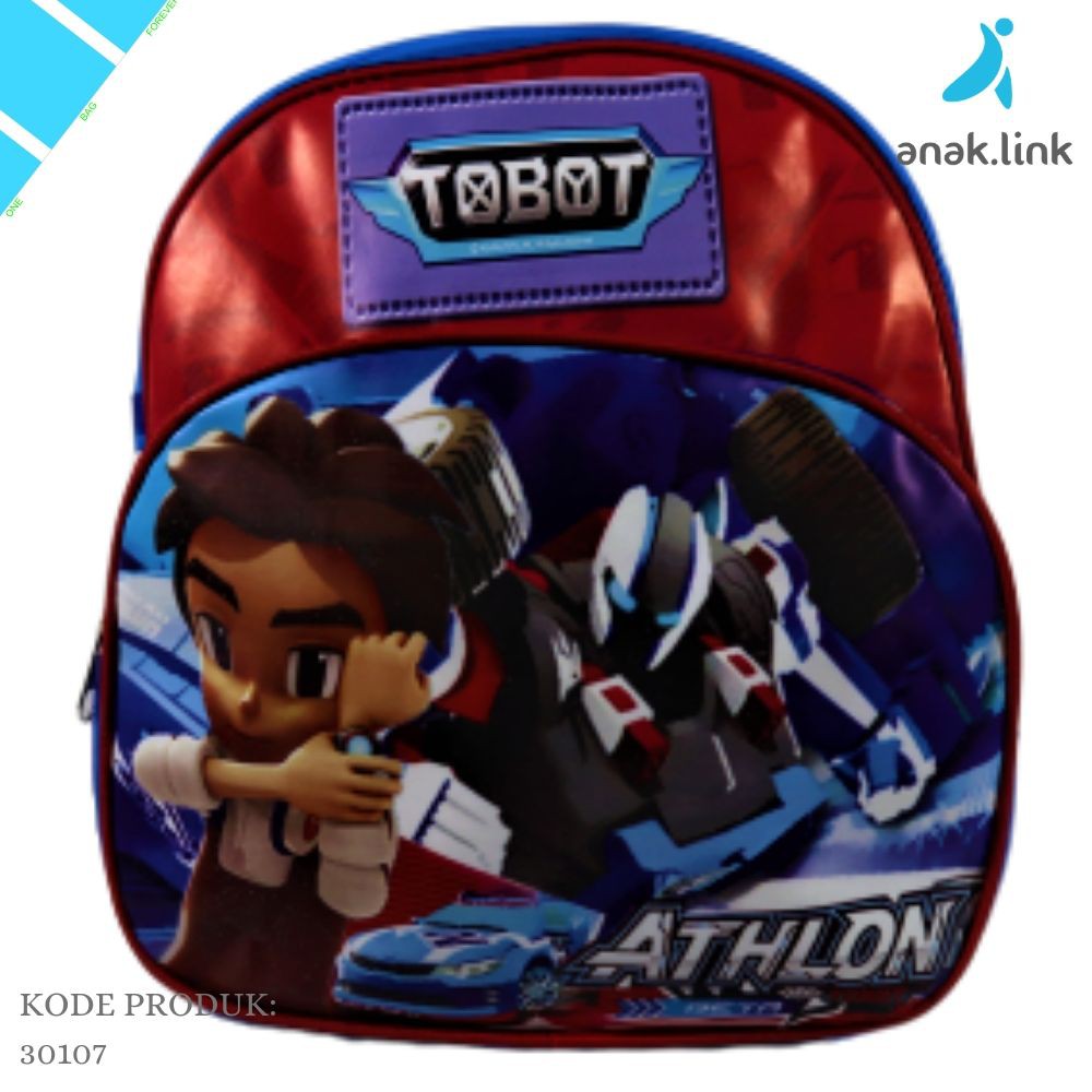 Tas Tobot Anak Motif Kartun Ransel Karakter Cowok Laki Pria Sekolah Paud TK Unik Lucu Murah Biru Shopee Indonesia