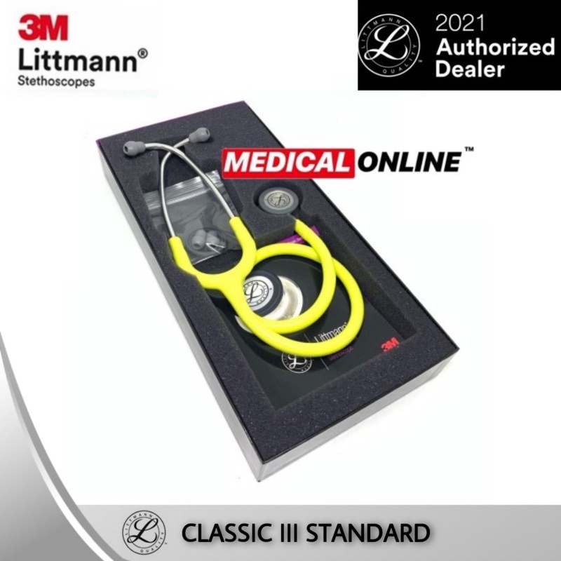 3M STETOSKOP LITTMANN CLASSIC III LEMON LIME 5839 LITMAN LITTMAN LITMANN CLASSIC 3 MEDICAL ONLINE