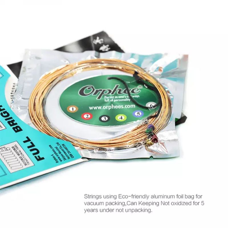 SENAR GITAR ORIGINAL ORPHEE AKUSTIK STRINGS QA140 QA150 QA160 bronze