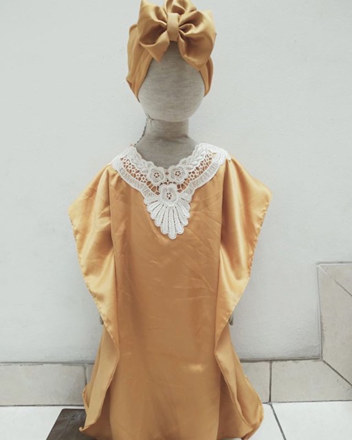 Baju Bayi Kaftan Turban Set